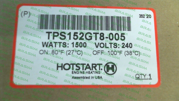 Hotstart-TPS152GT8-005 price