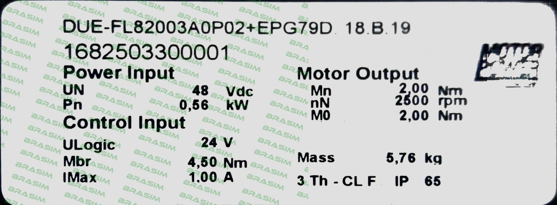 Motor Power-EPG79.2.18.0.0.B.19 N OEM price