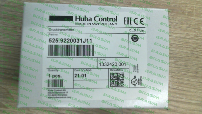 Huba Control-525-922-00-3-1-j11 price