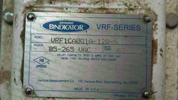 Bindicator-VRFII-SG-CX10B-108  price