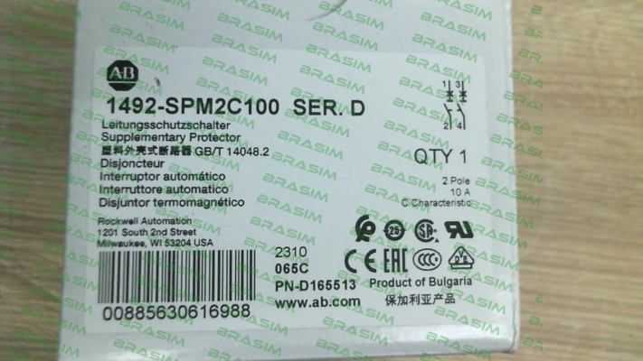 Allen Bradley (Rockwell)-1492-SPM2C100 price