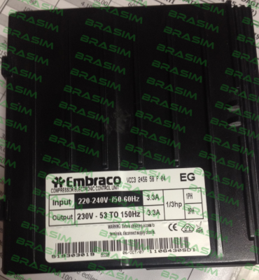 Embraco-VCC3 2456 58 F 04 price