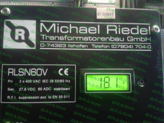 Michael Riedel Transformatorenbau-0233/00000001 price