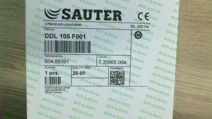 Sauter-DDL105F001 price