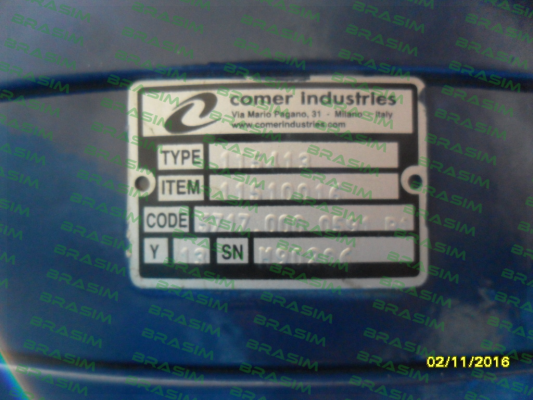 Comer Industries-Type 115413 OEM  price