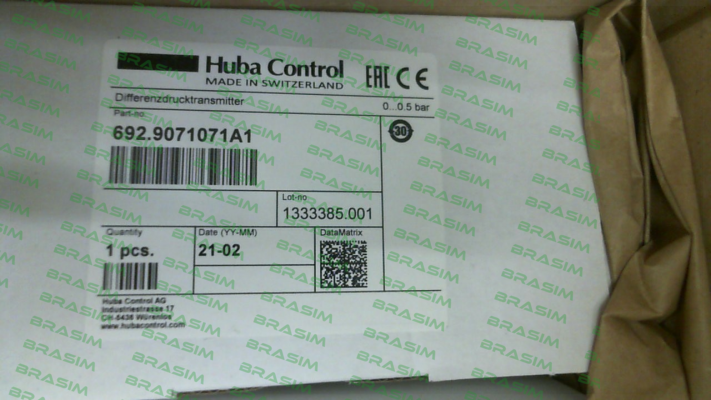 Huba Control-692.9071071A1 price