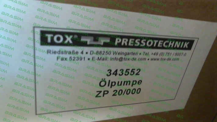 Tox Pressotechnik-343552 price