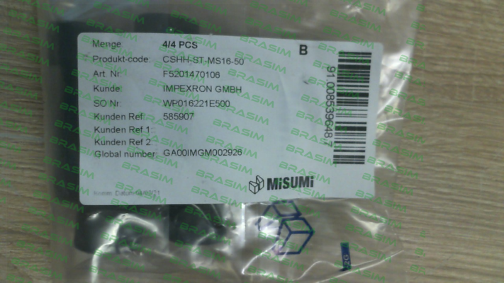 Misumi-CSHH-ST-MS16-50 price