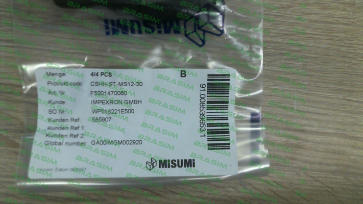 Misumi-CSHH-ST-MS12-30 price