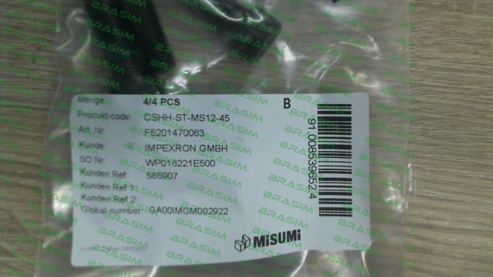 Misumi-CSHH-ST-MS12-45 price