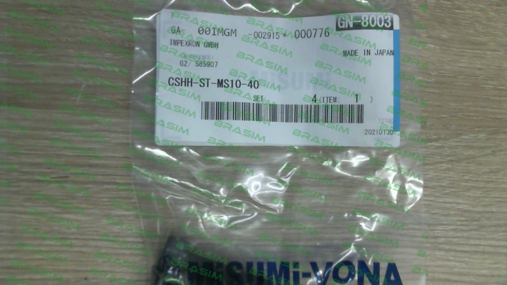 Misumi-CSHH-ST-MS10-40 price