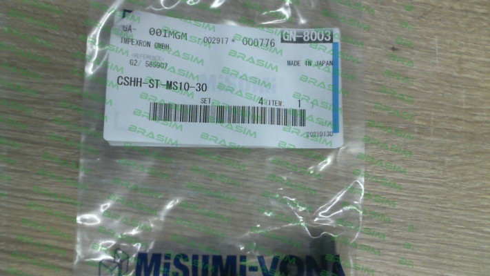 Misumi-CSHH-ST-MS10-30 price