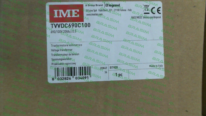 Ime-TVVDC690C100 price