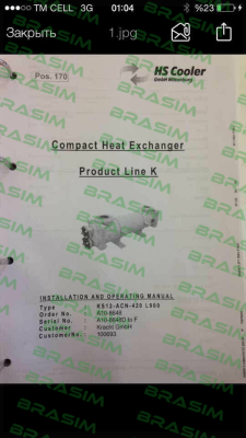 HS Cooler-KS12-ACN-420 L900  price