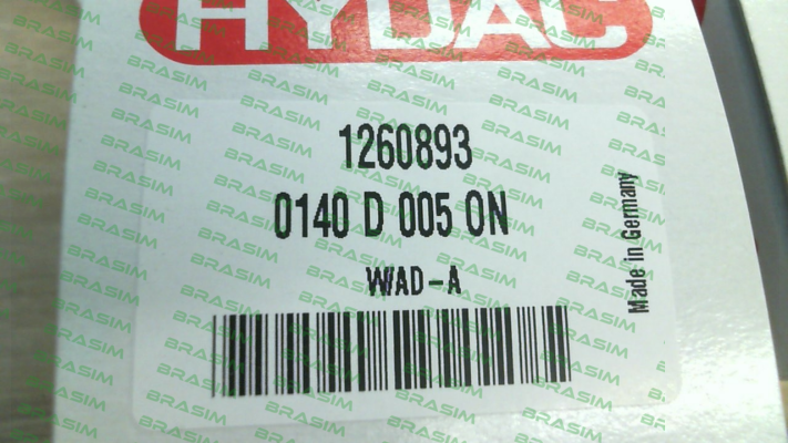 Hydac-1260893 / 0140 D 005 ON price