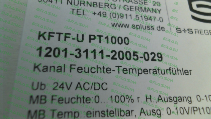 S+S REGELTECHNIK-KFTF-U Pt1000 (1201-3111-2005-029) price