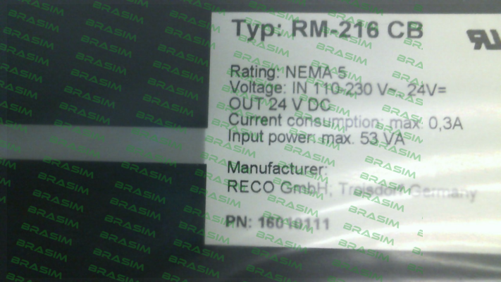 Reco-RM-216 CB.11 UL (16010111) price