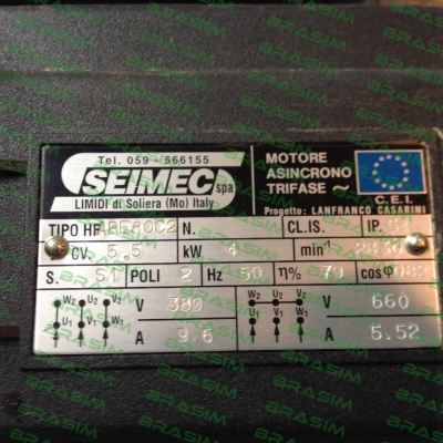 Seimec (Rossi)-APE 80 C2 OBSOLETE- REPLACED BY HPEV 71 LA2 - 4 kW (71.004.02)  price