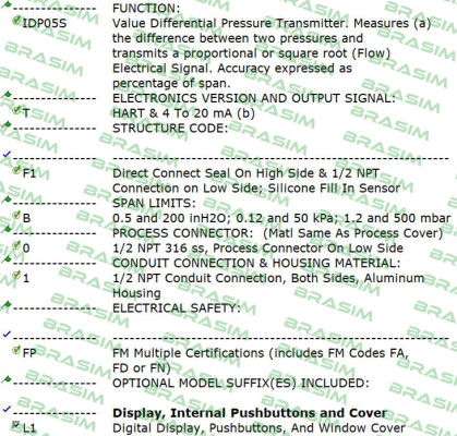 Foxboro (by Schneider Electric)-IDP05S-TF1B01FP-L1 / DS-F2A3AAAAZZ4Z / DC-BB000A price