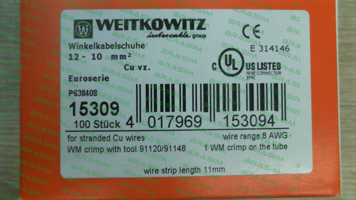 WEITKOWITZ-15309 (pack x100) price