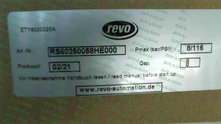 Revo-RS60250058HE000 price