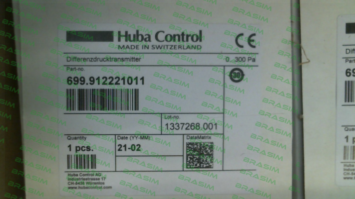 Huba Control-699.912221011 price