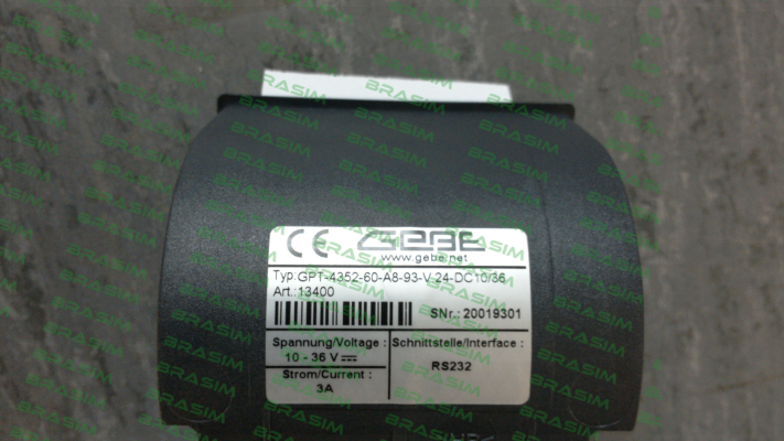 GeBe-GPT-4352-60-A8-93-V.24-DC10/36 price