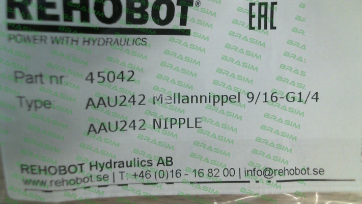 Rehobot-p/n: 45042, Type: AAU242 price