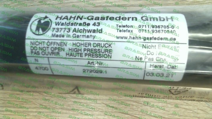 Hahn Gasfedern-G20-40ST-06672 price