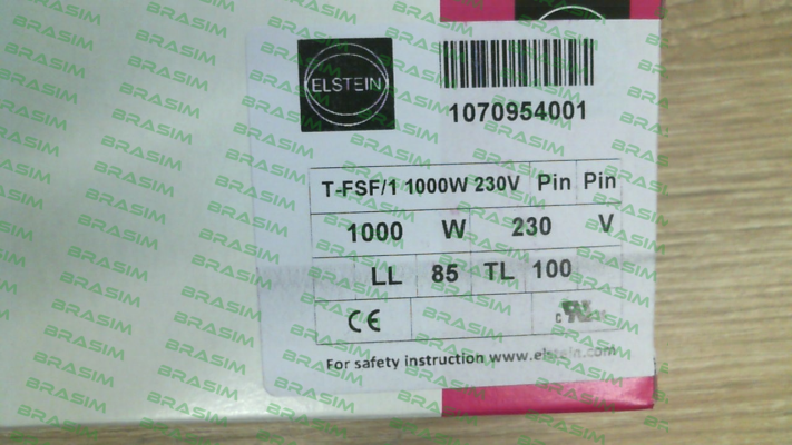 Elstein-1070954001 / T-FSF/1 1000W 230V price