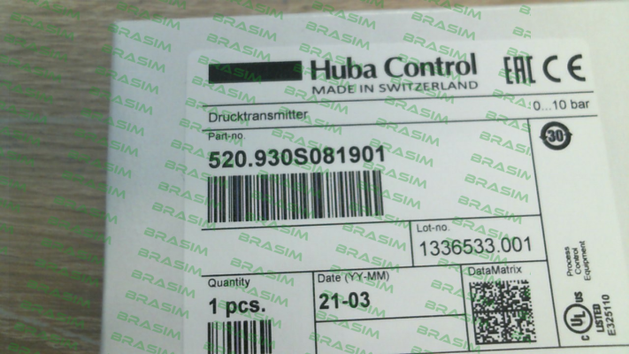 Huba Control-520.930S081901 price