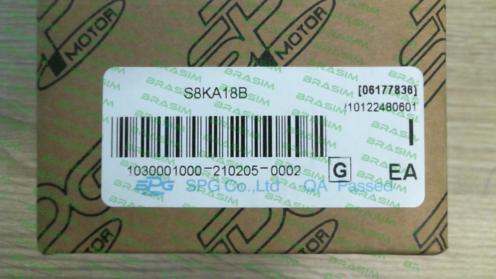 Spg Motor-S8I25GX-TCE + SPG S8KA18B price