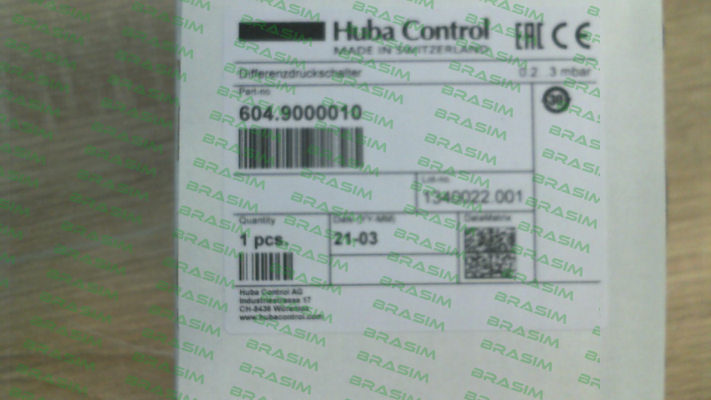 Huba Control-604.9000010 price