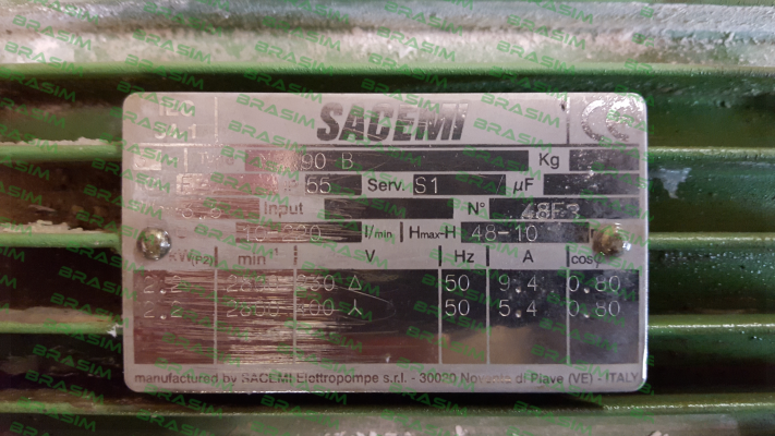 Sacemi-MP 90 B  price