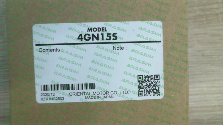 Oriental Motor-4GN15S price