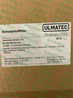 ULMATEC-KU/H14/BG2-4 price