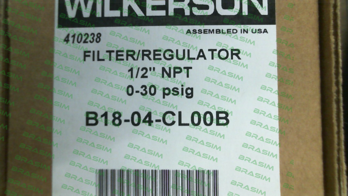 Wilkerson-B18-04-CL00B price