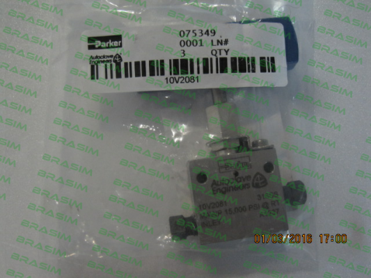 Autoclave Engineers (Parker)-10V2081 price