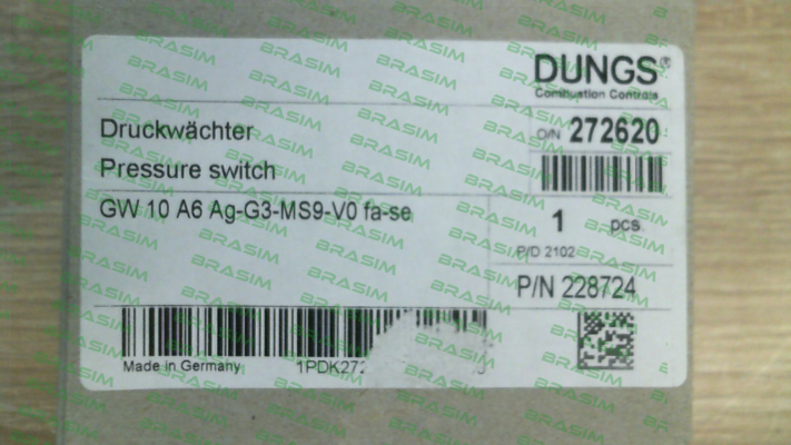 Dungs-228 724 / GW 10 A6 Ag-G3-MS9-V0 fa-se price