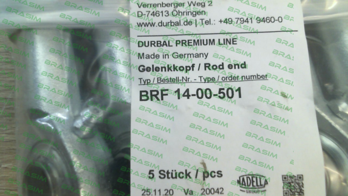 Durbal-BRF 14-00-501 / BRF 14 price