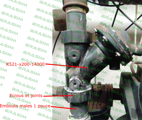 Aprimatic-Ecrous et joints for 521-A 125 REF: K521-X200-14000  price