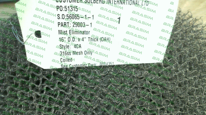 Solberg-DM 16 / for SLS-M1175D5-DN150 price