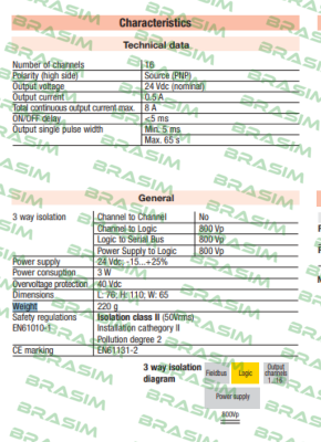 Ascon-Typ: IO-CB/DO-16TS price