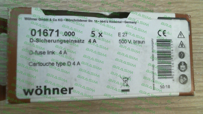 Wöhner-01671 (pack x5) price