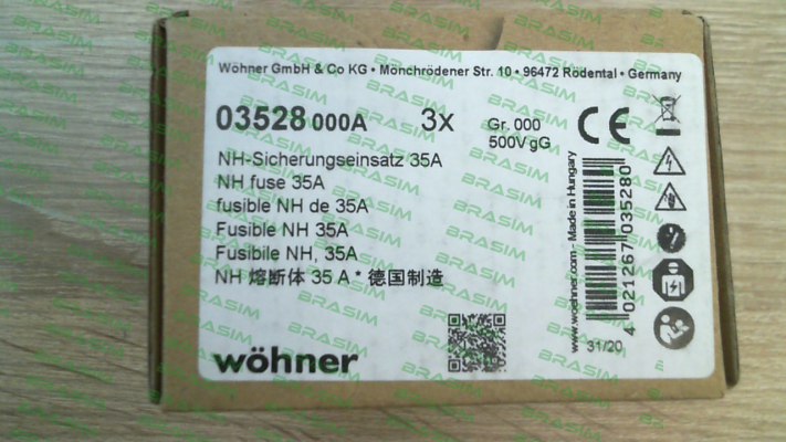 Wöhner-03528 (pack x3) price