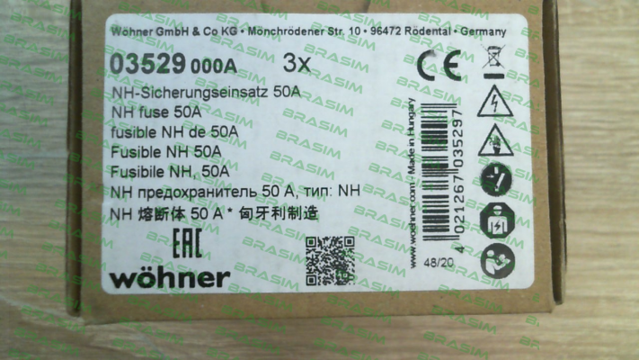 Wöhner-03529 (pack x3) price