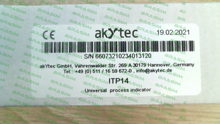 AkYtec-Nr. 66073 Type ITP14 price