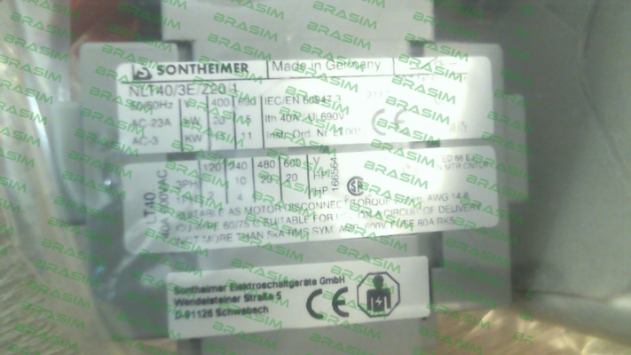 Sontheimer-NLT40/3E/Z20/1 price