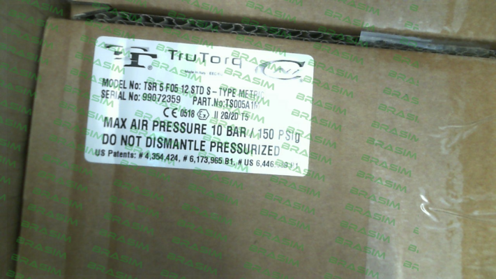 Trutorq-TSR 5 F05 12 STD S-Type metric (TS005A1M) price