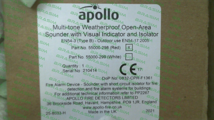 Apollo-55000-29 price